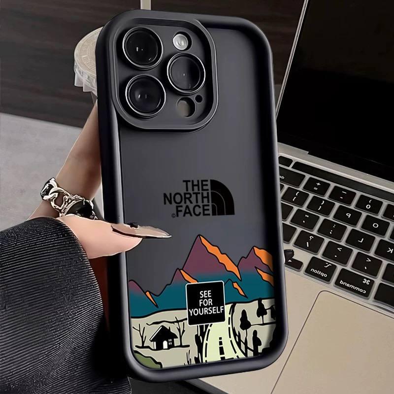 Чохол для iPhone 12 Pro матовий The North Face, захисний, чорний