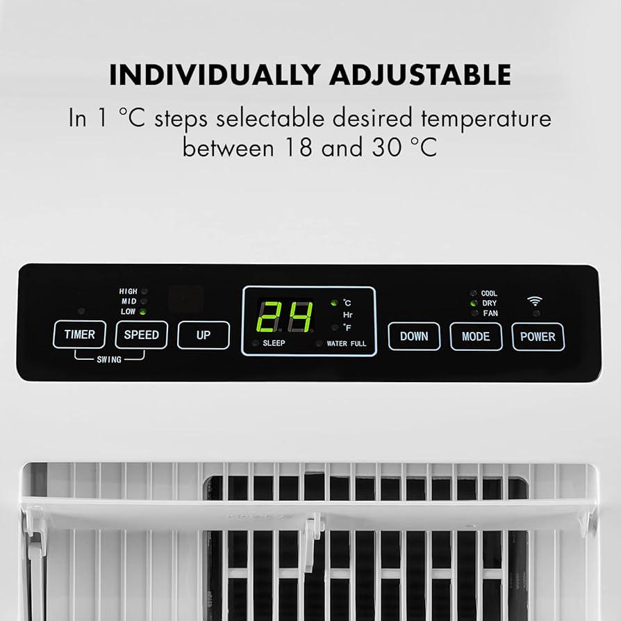 Кондиционер мобильный KLARSTEIN Metrobreeze Rome Smart 10 000 BTU с сухим режимом (10035803) - фото 8 Кондиционер мобильный KLARSTEIN Metrobreeze Rome Smart 10 000 BTU с сухим режимом (10035803) - фото 8