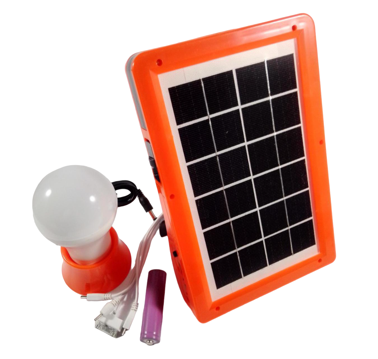 Фонарь ручной Solar с функцией зарядки и солнечной панелью (8988014)