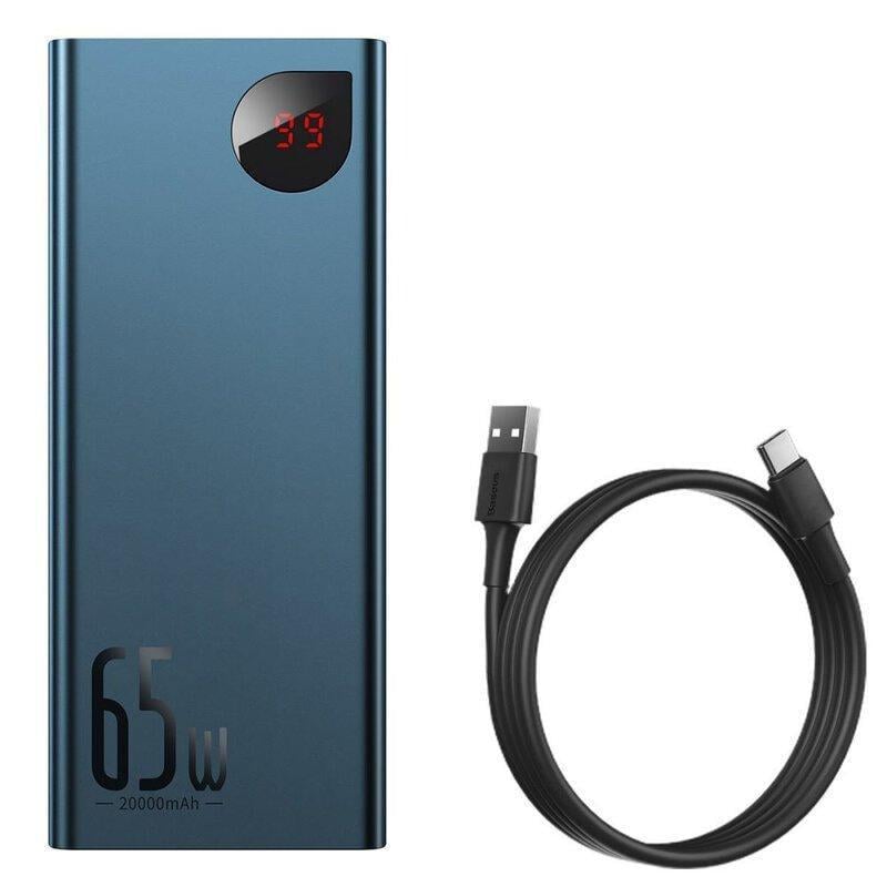 Повербанк BASEUS Adaman Metal 20000 mAh 65W (PPIMDA-D03)