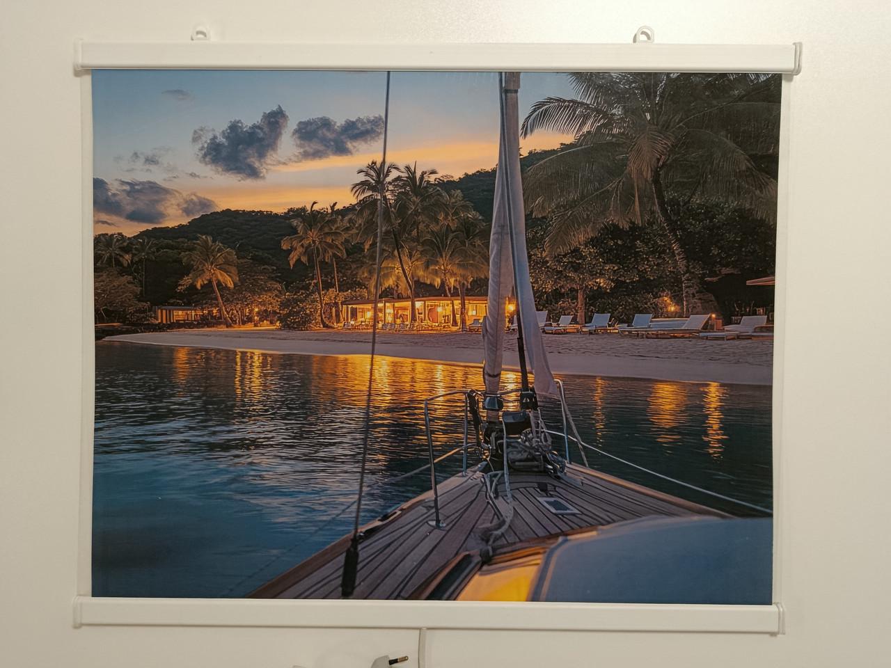 Обогреватель-картина Гавайский пляж настенный пленочный 240 Вт (wkr-10025) - фото 2 Обогреватель-картина Гавайский пляж настенный пленочный 240 Вт (wkr-10025) - фото 2