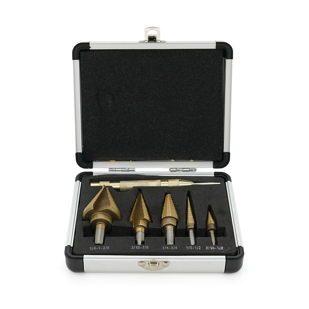 Набор сверл Yoso HSS ступенчатые шаговые 3/16-1/2 1/8-1/2 1/4-3/4 3/16-7/8 1/4-1 (26252279)