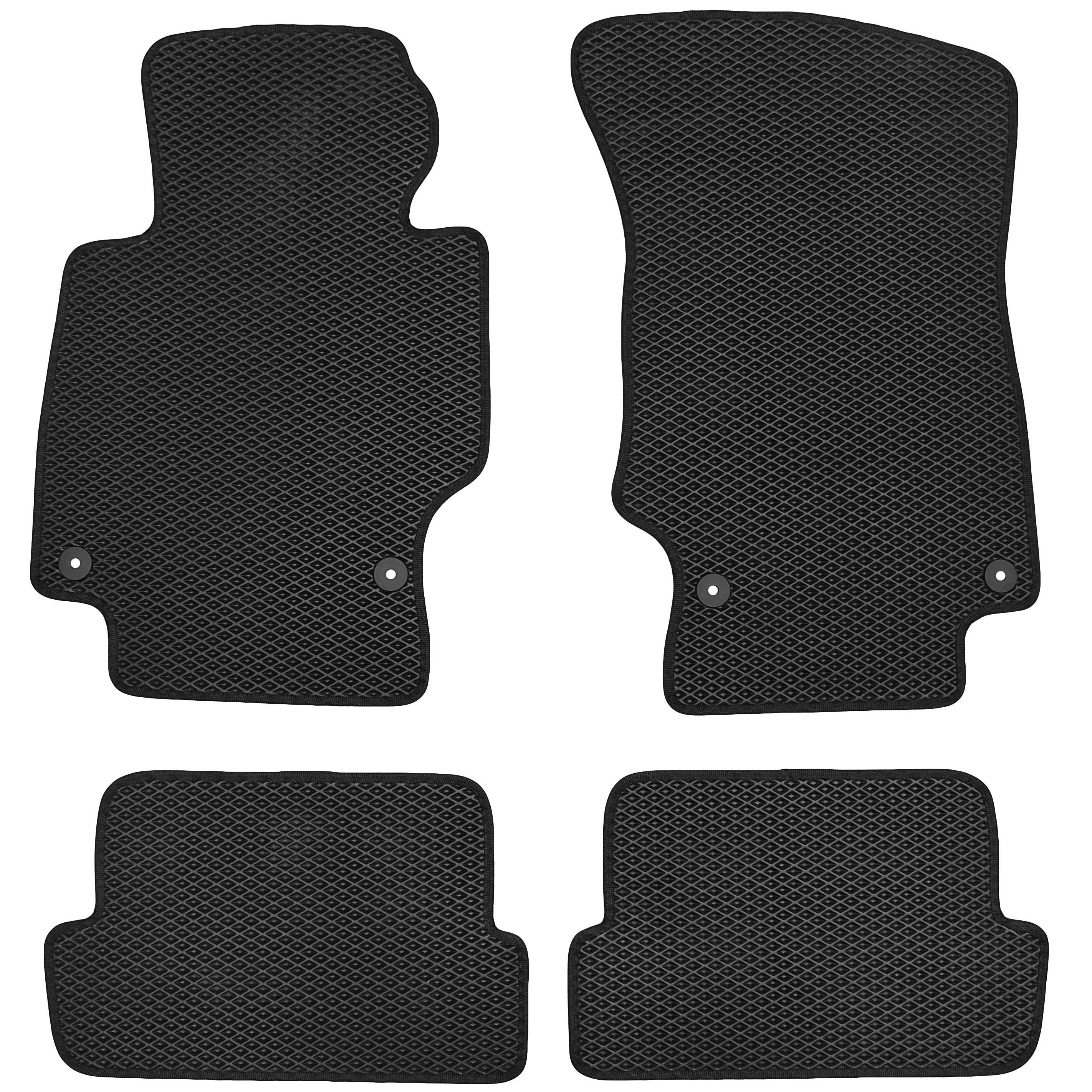 Коврики в салон для Audi TT '07-14 EVA-полимерные Черный  (149799)