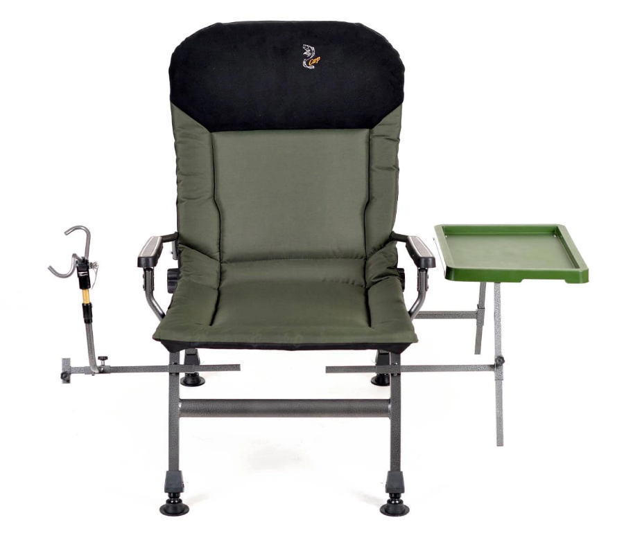 Крісло рибальське коропове Elektrostatyk FK5 St/P NN зі столиком та тримачем вудки - фото 4 Крісло рибальське коропове Elektrostatyk FK5 St/P NN зі столиком та тримачем вудки - фото 4