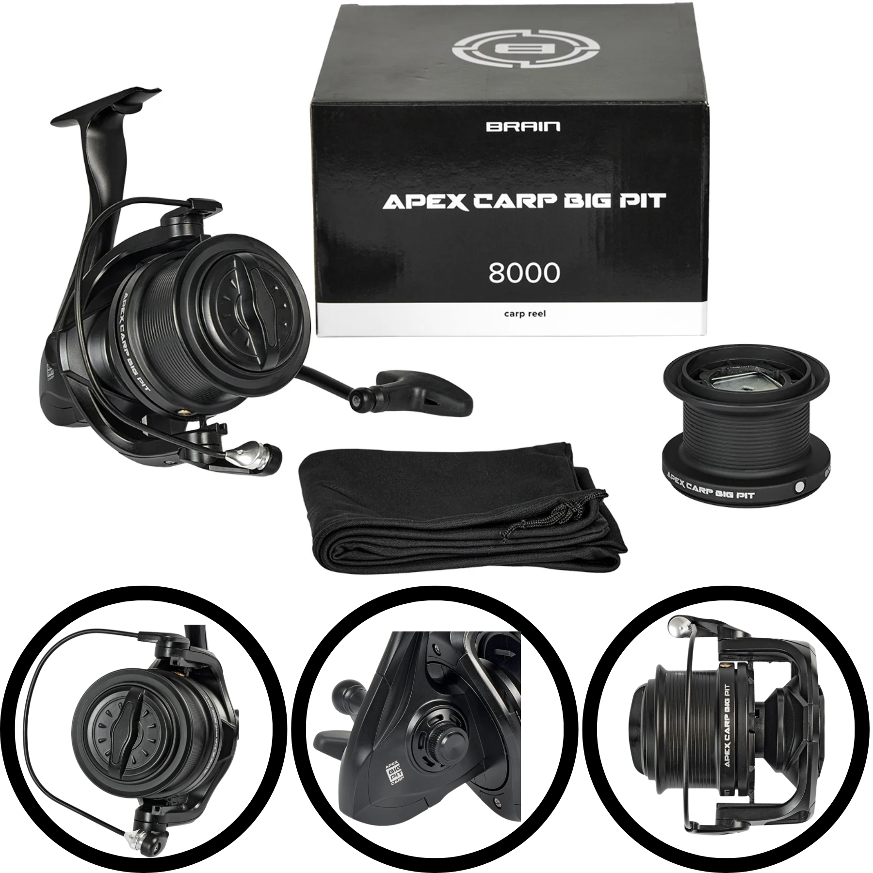 Котушка Brain Apex Carp Big Pit 8000 (104550) - фото 2