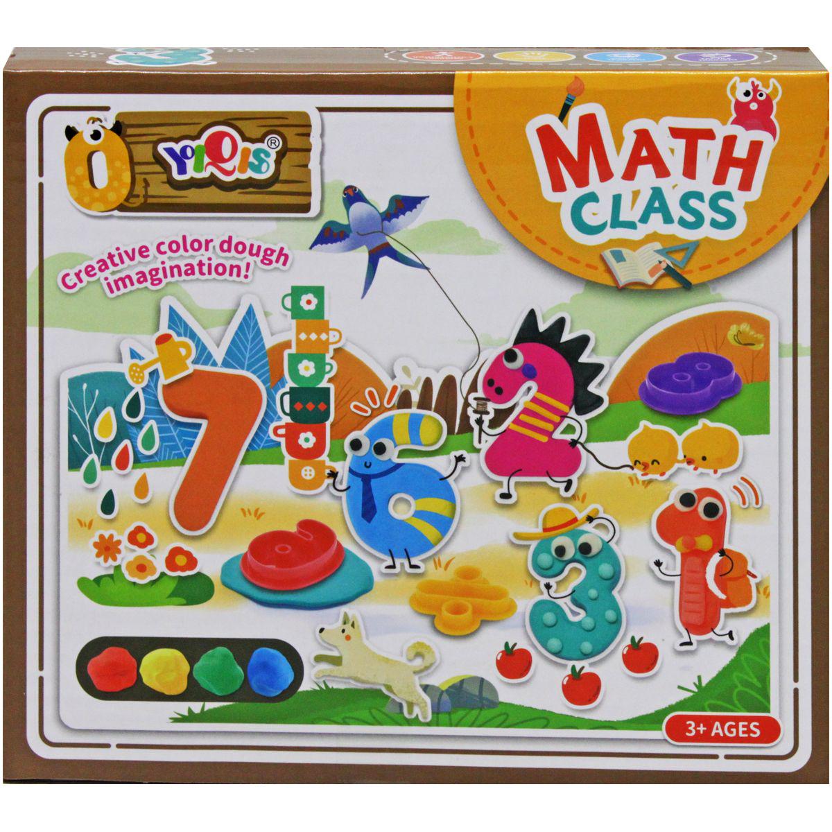 Тесто для лепки Класс математики 4 цвета (225888)