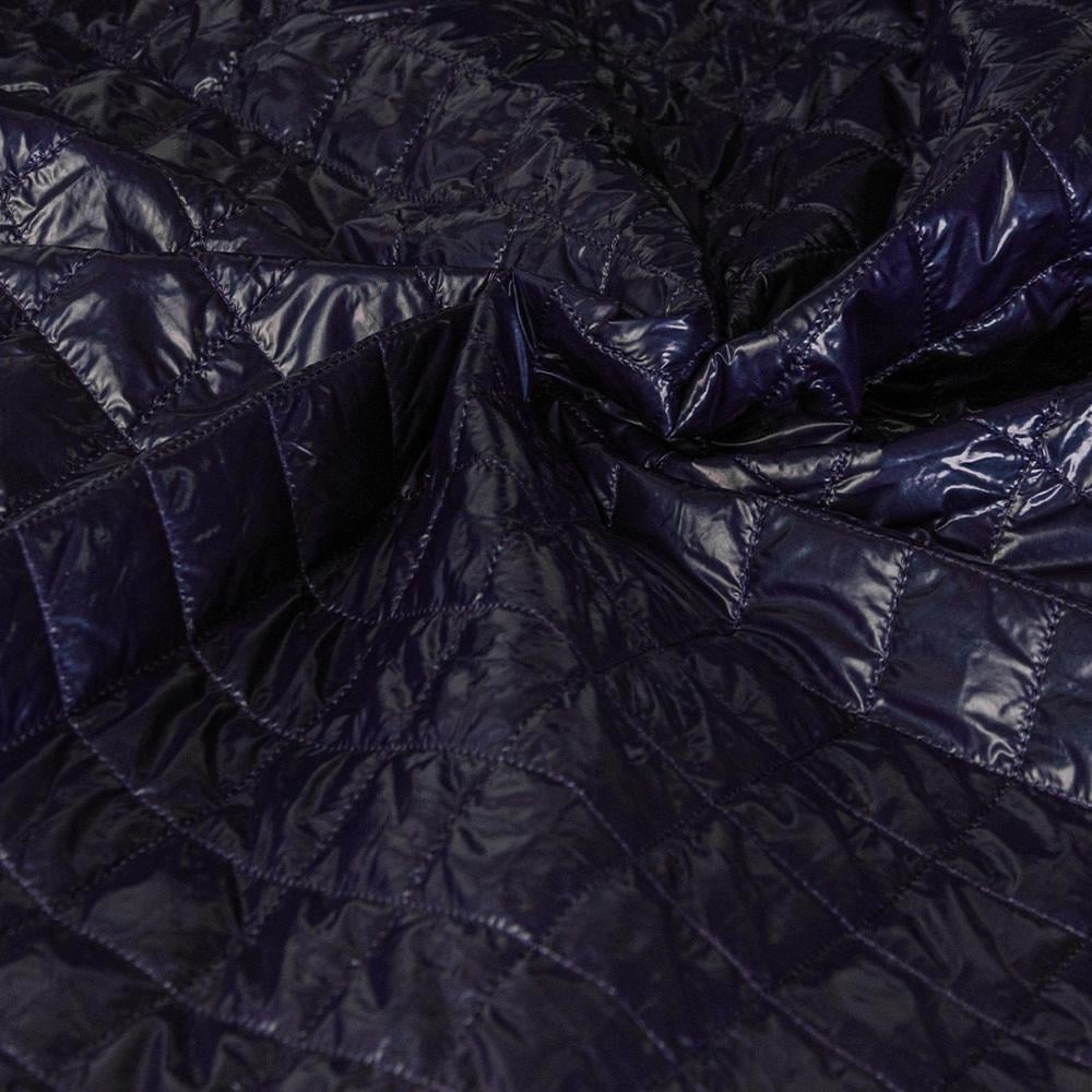 Ткань плащевая прошитая ЛАК с утеплителем Темно-синий (19327)