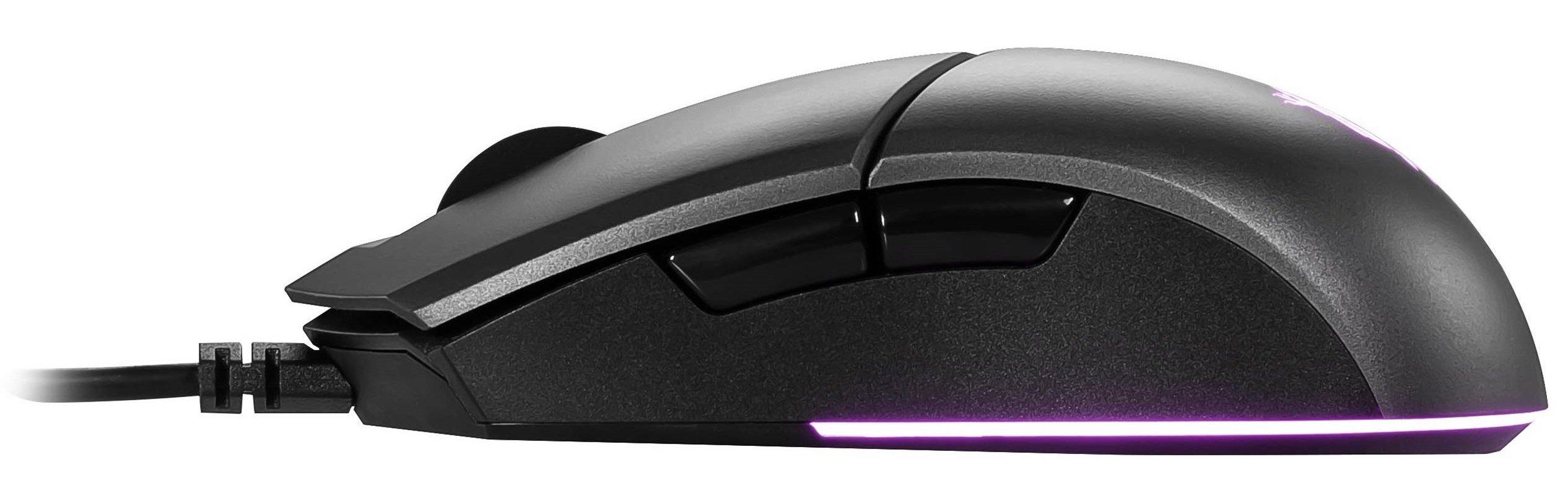 Комплект ігровий MSI Vigor GK30 COMBO провідна клавіатура та мишка з RGB-підсвічуванням USB 5000 DPI Чорний (618900) - фото 5