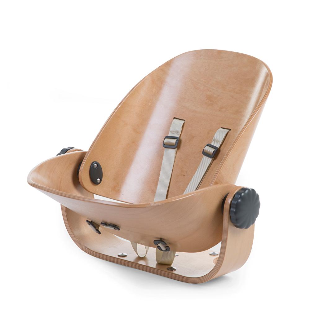 Сидения для новорожденного к стулу для кормления Childhome Evolu Natural/Anthracite (CHEVONBNANT)