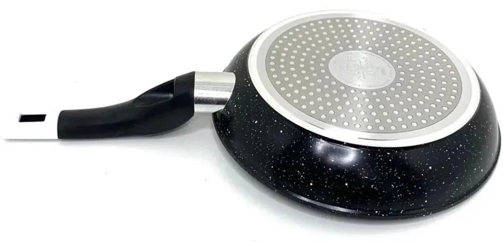 Сковорода зі скляною кришкою мармурове покриття 26 см - фото 5 Сковорода зі скляною кришкою мармурове покриття 26 см - фото 5