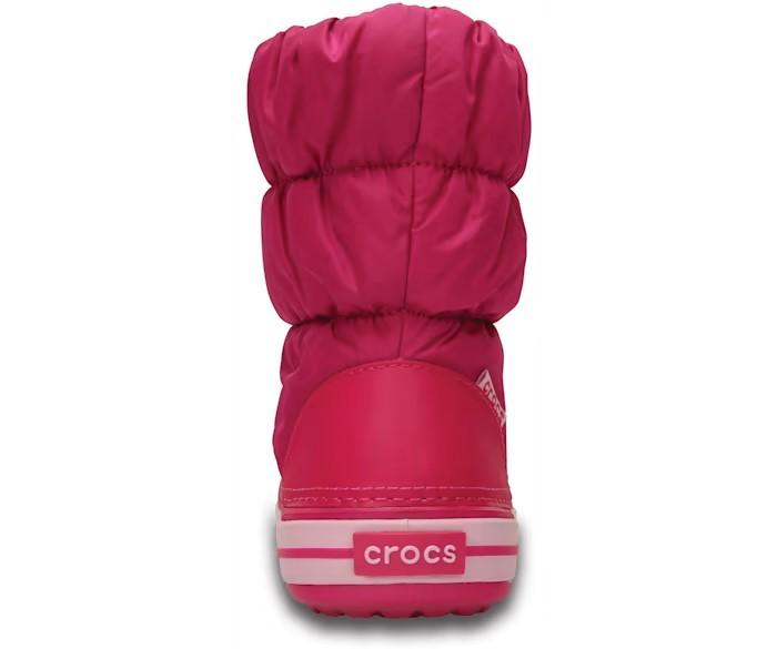 Сапоги зимние  Crocs Winter Puff р. J3/EUR 34-35 Candy Pink (8915836) - фото 5