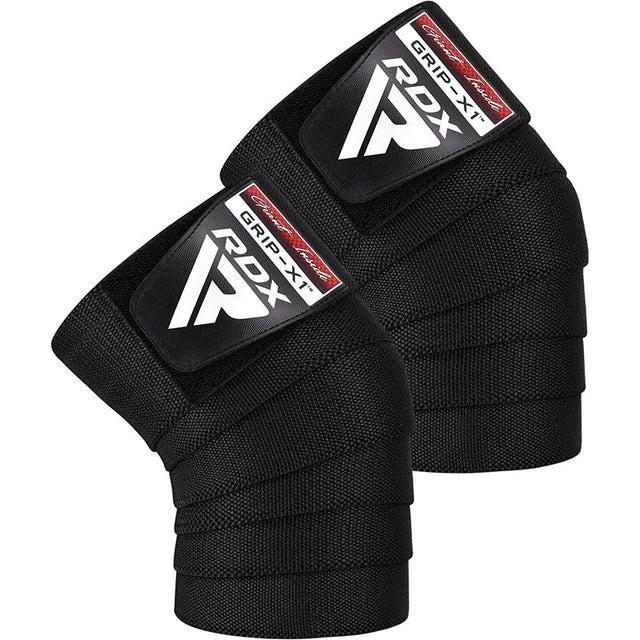 Бинти на коліна RDX K1 GYM Knee Wraps Full Black (A-013147) Бинти на коліна RDX K1 GYM Knee Wraps Full Black (A-013147)