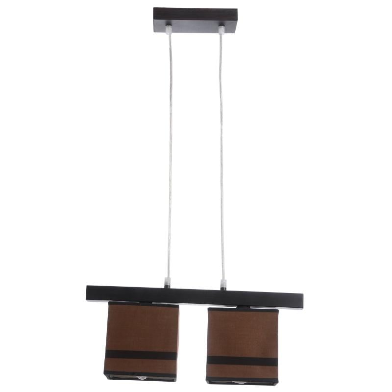 Люстра подвесная в восточном стиле Brille BKL-623S/2 E14 с абажуром