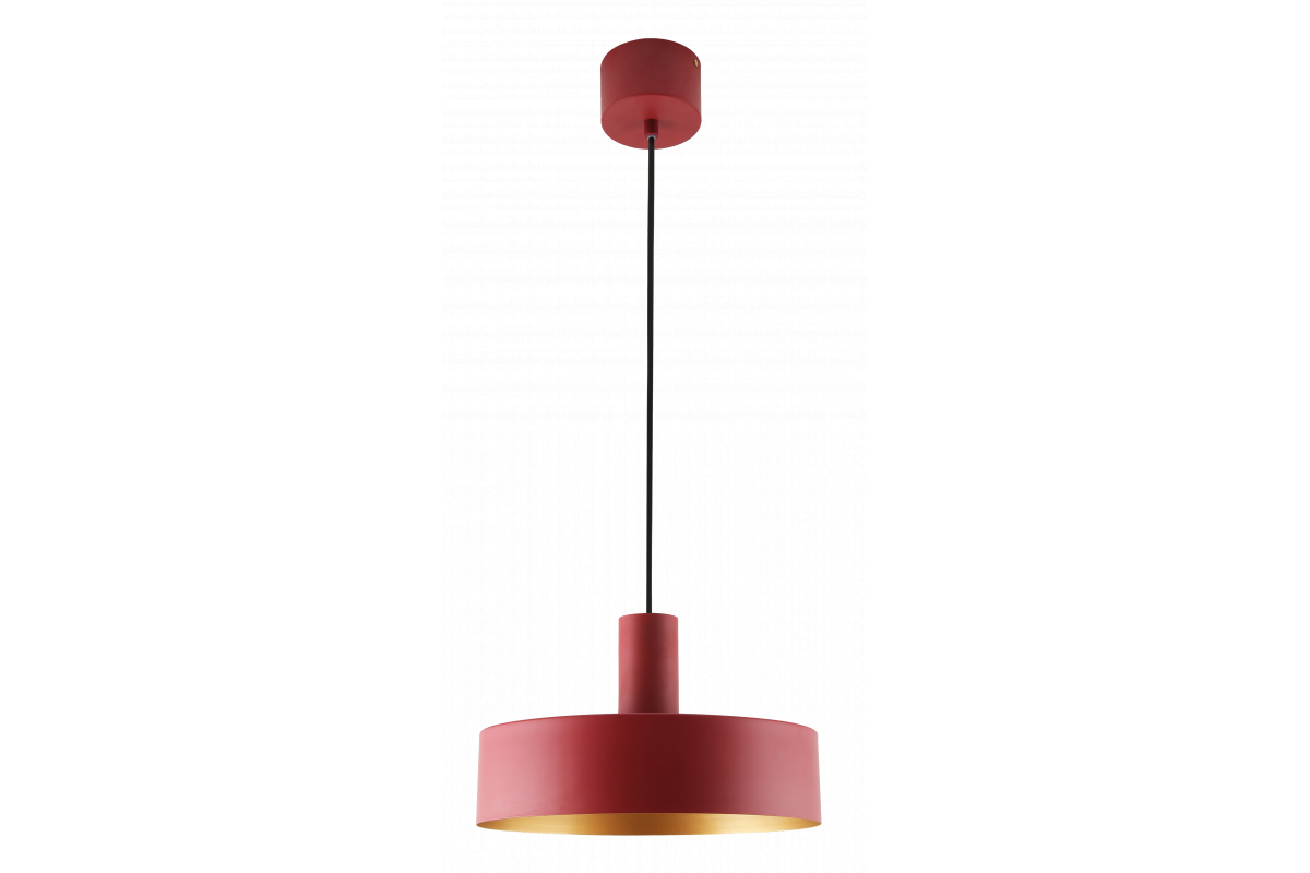 Світильник стельовий GTV SELVIA II 5518 50/60 Гц E27 IP20 30 см Червоний (27550302)