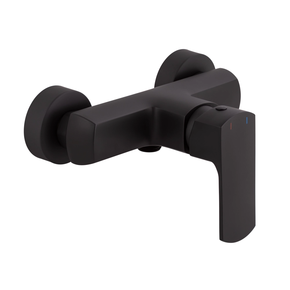 Змішувач для душу Qtap Lipno Black Matt (42260)