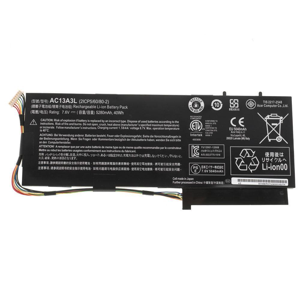 Аккумулятор для ноутбука Acer Aspire P3-131 5280 mAh 7,6V (124038)