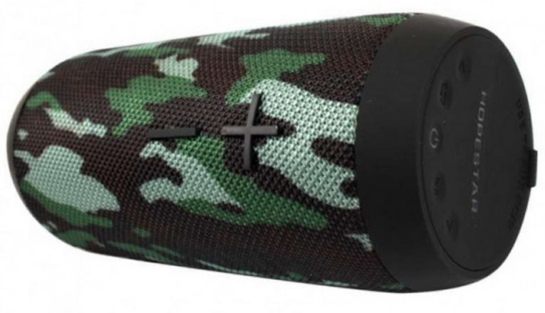 Колонка беспроводная Hopestar P7 IPX6 с FM-радио и PowerBank Камуфляж (00055)