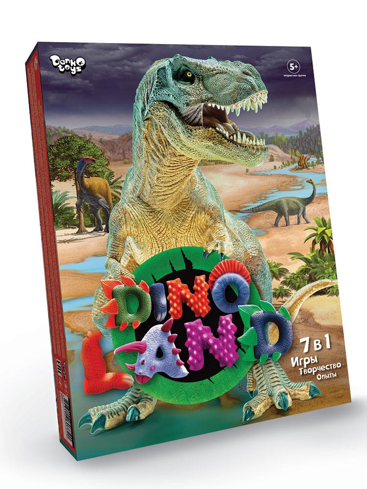 Креативна творчість dino land 7в1 dl-01-01