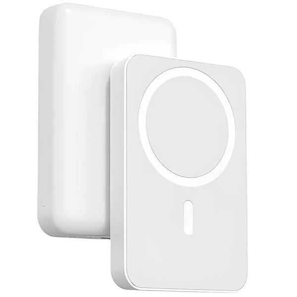 Міні повербанк 5000mAh 20W із MagSafe Remax RPP-509 зі швидкою зарядкою PD+QC USB-C Білий (epic1096) - фото 3 Міні повербанк 5000mAh 20W із MagSafe Remax RPP-509 зі швидкою зарядкою PD+QC USB-C Білий (epic1096) - фото 3