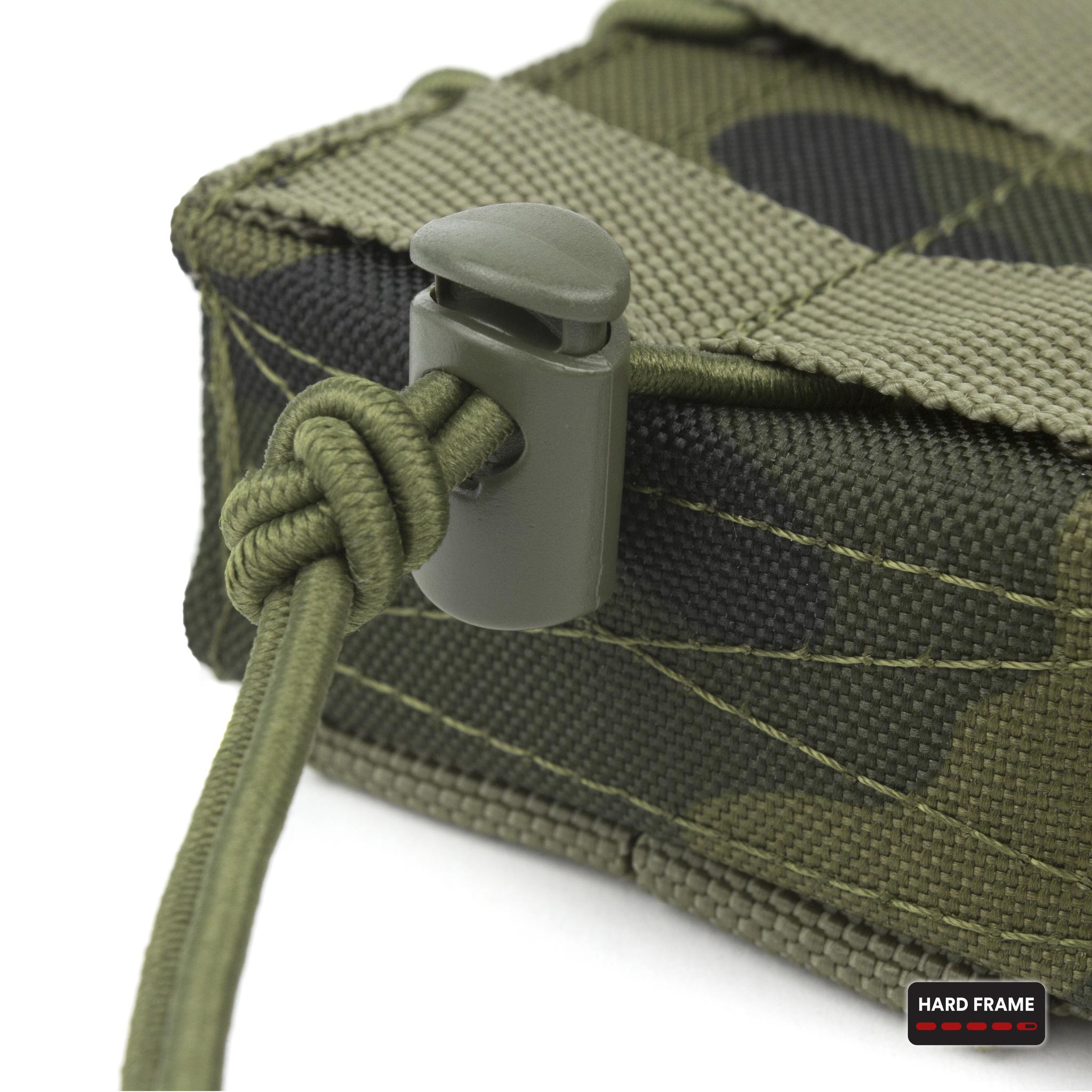 Підсумок для магазинів Dozen AK Magazine Pouch Fast Access відкритий Woodland Camo - фото 3 Підсумок для магазинів Dozen AK Magazine Pouch Fast Access відкритий Woodland Camo - фото 3