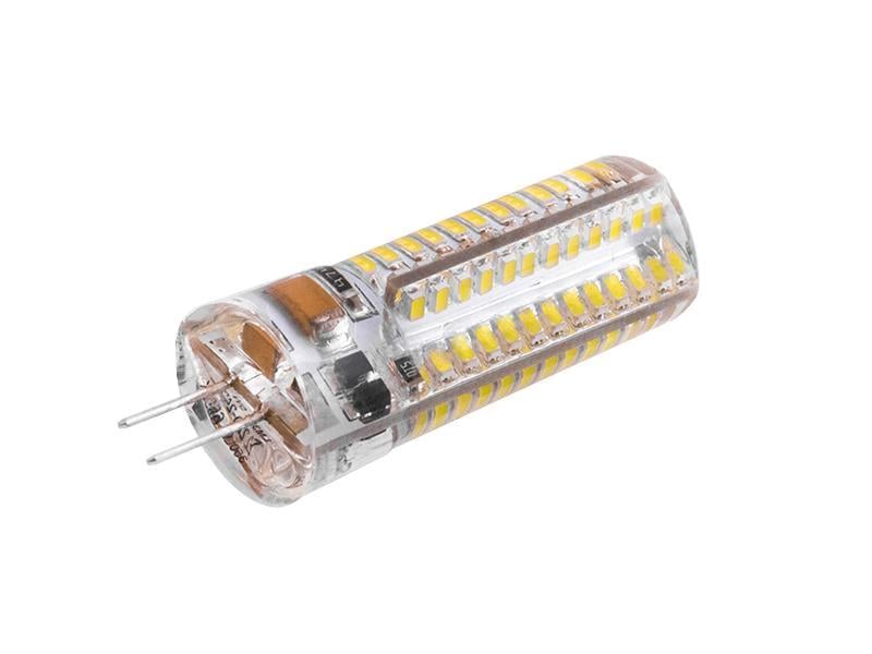 Светодиодная лампа Lemanso LM352 G4 3014SMD силикон 104LED 5W 230V 360Lm 4500K (22811433) - фото 2 Светодиодная лампа Lemanso LM352 G4 3014SMD силикон 104LED 5W 230V 360Lm 4500K (22811433) - фото 2