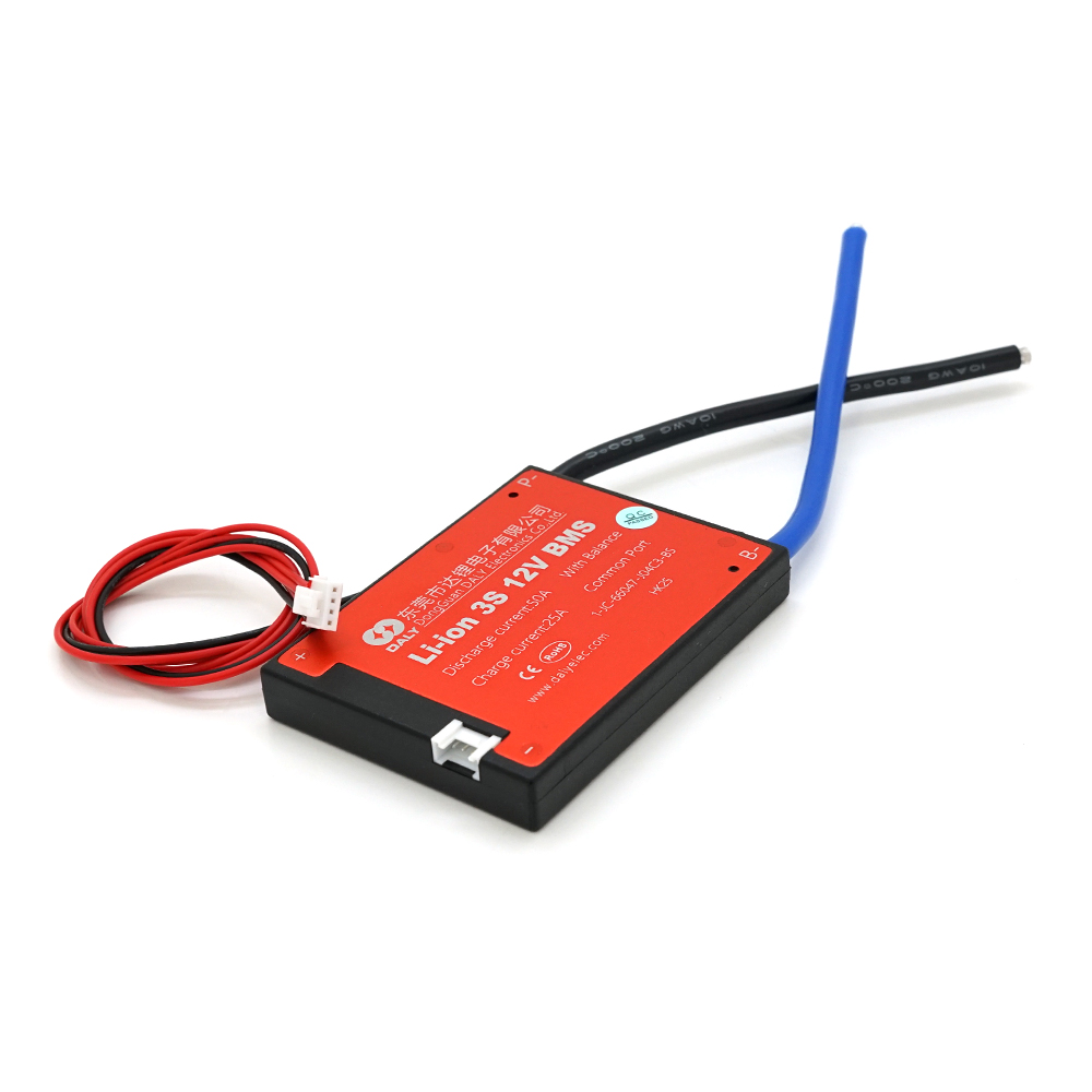Плата BMS DaLy Li-ion 12V 3S 25/50A (27068)