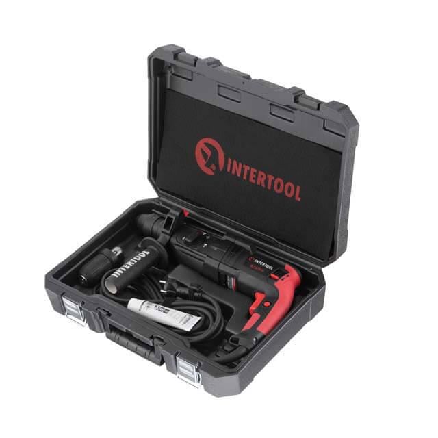 Перфоратор Intertool WT-0171 1000 Вт 3,2 Дж 0-1300 об/мин. 0-5100 уд/мин. 3 режима съемный быстрозажимной патрон (129928) - фото 11 Перфоратор Intertool WT-0171 1000 Вт 3,2 Дж 0-1300 об/мин. 0-5100 уд/мин. 3 режима съемный быстрозажимной патрон (129928) - фото 11