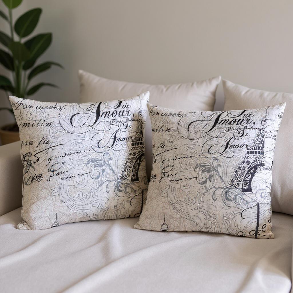 Наволочка Париж бязь голд люкс 40х40 см (G-26107)