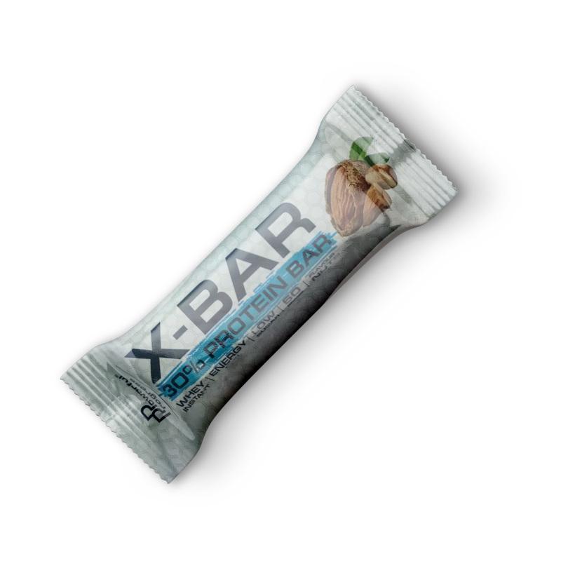 Спортивный батончик X-BAR 50 г Миндальный орех