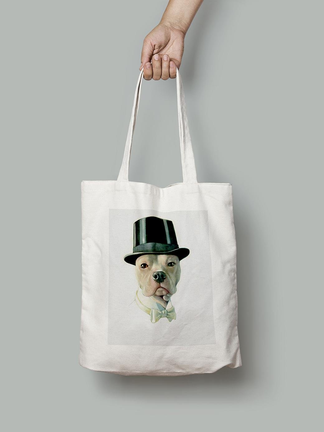 Эко-сумка Настоящий джентльмен шопер (FA08008_Bag)