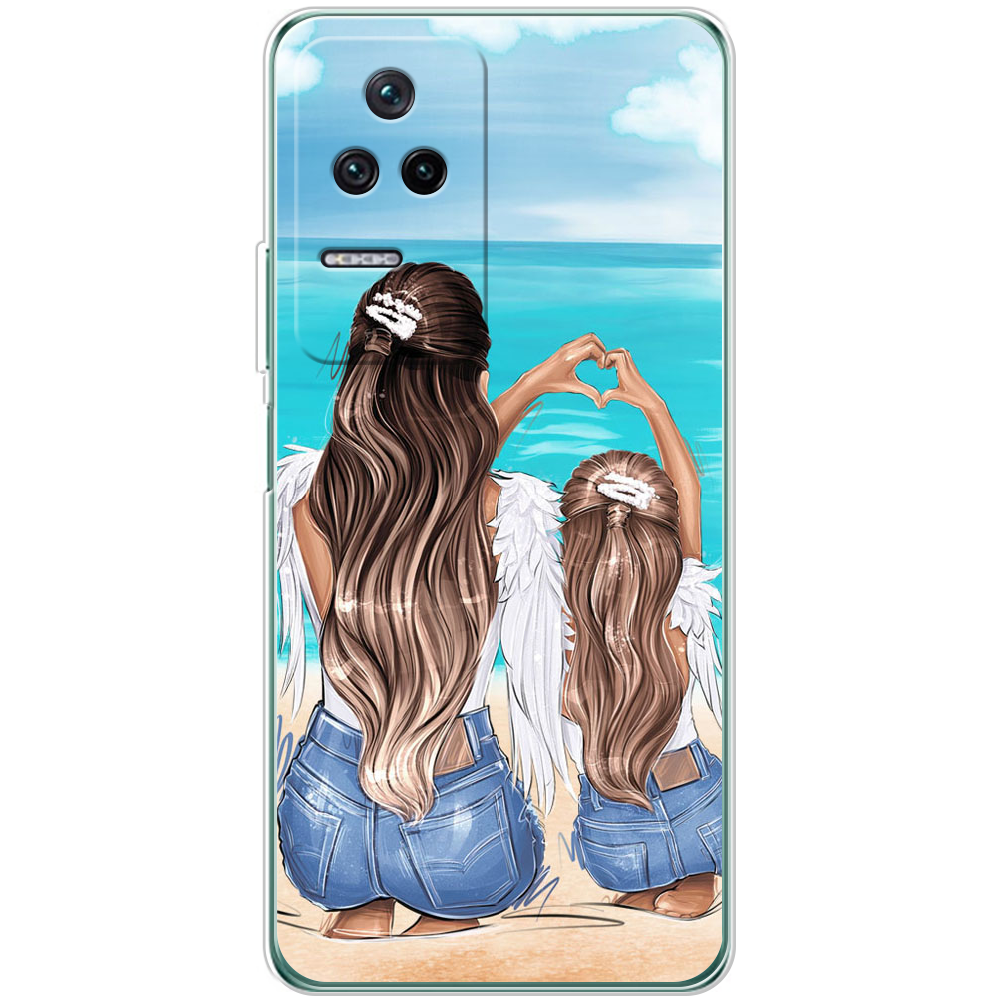Чехол BoxFace Xiaomi Poco F4 Family Vacation Прозрачный силикон (44474-up2380-44474)