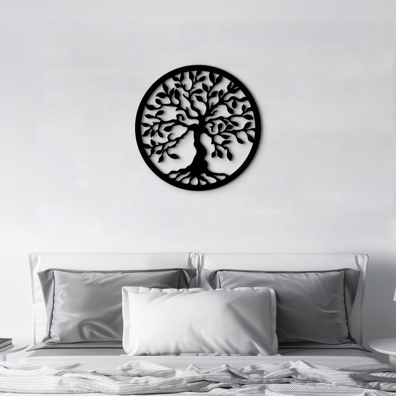 Декоративное панно Горы из дерева 50х50 см (0021 50 и 50)