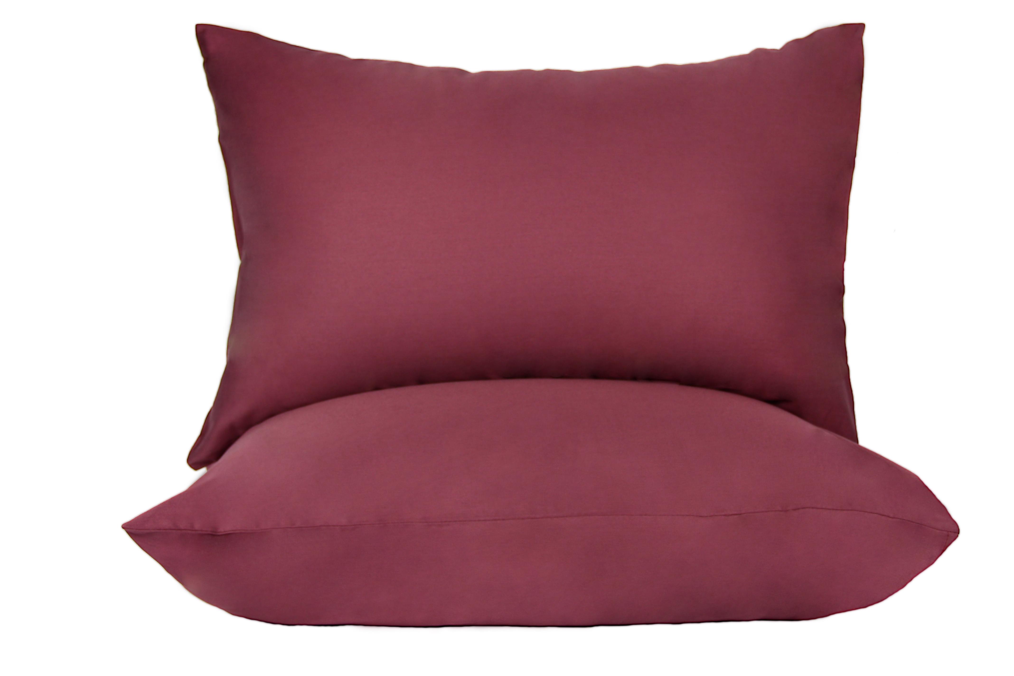 Набір наволочок LH сатин 50х70 см 2 шт. Сливовий