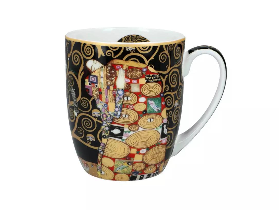 Кружка порцелянова Carmani Г. Клімт Поцілунок Дерево 400 мл (532-0415) - фото 2 Кружка порцелянова Carmani Г. Клімт Поцілунок Дерево 400 мл (532-0415) - фото 2