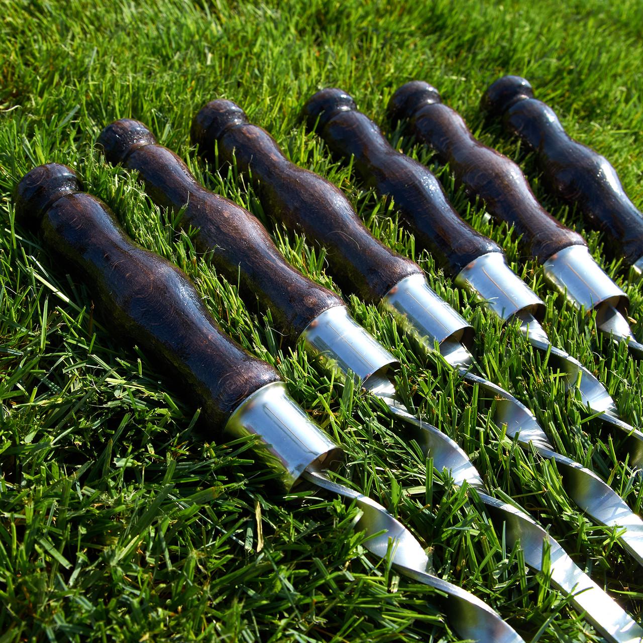 Набір шампурів із дерев'яними ручками (2573871289) - фото 2