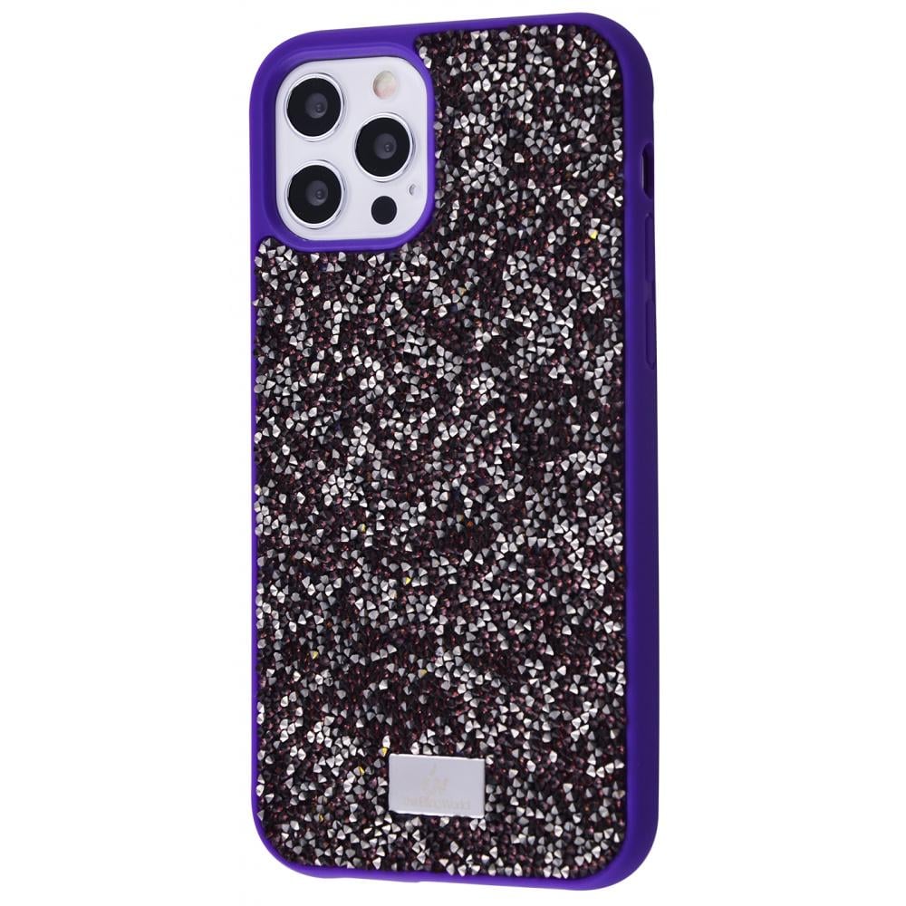 Чехол Bling World Grainy Diamonds TPU для iPhone 11 Pro Purple - фото 1