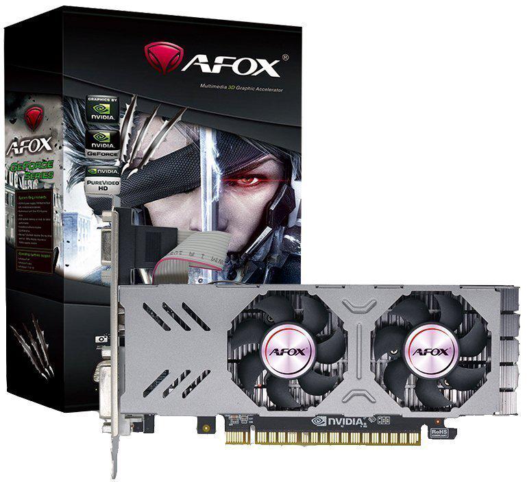 Видеокарта AFOX Geforce GTX750 4 Гб GDDR5 Dual Fan (AF750-4096D5L4-V2)