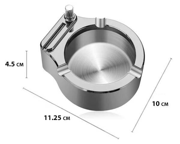 Попільничка з вічним сірником ретро дизайн з вогнем (id_3352) - фото 4 Попільничка з вічним сірником ретро дизайн з вогнем (id_3352) - фото 4