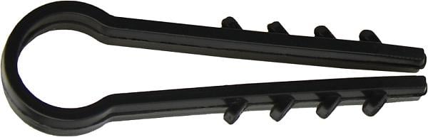 Дюбель-хомут АСКО-УКРЕМ 100 шт. d 10 мм Черный