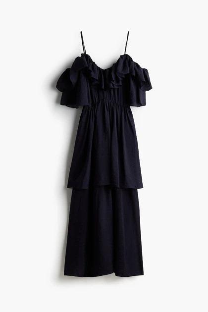 Сукня H&M 1238459 Темно-синій XS