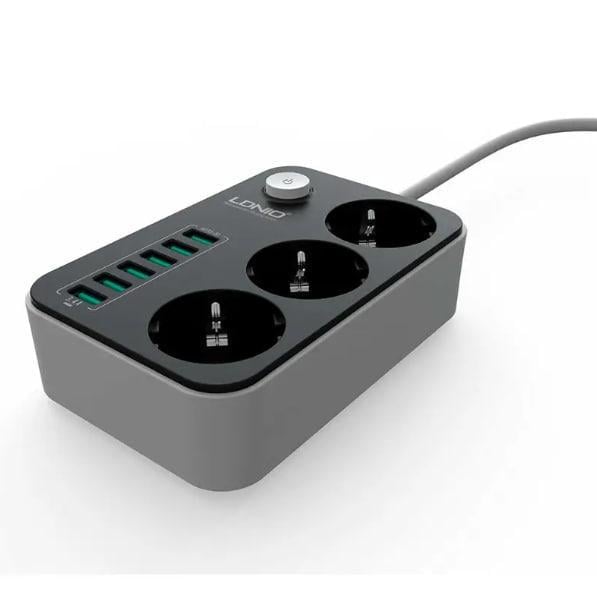 Подовжувач LDNIO SE3631 USB 2 м (SE3631 ) - фото 6 Подовжувач LDNIO SE3631 USB 2 м (SE3631 ) - фото 6