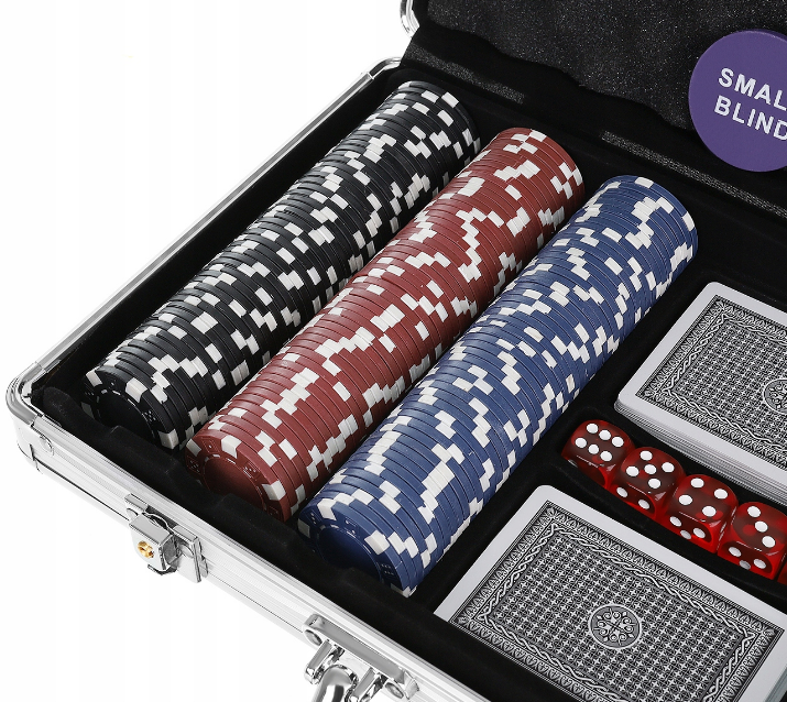 Ігровий набір для покера Iso Trade Texas Poker Польща 300 фішок та кейс (26992213) - фото 4 Ігровий набір для покера Iso Trade Texas Poker Польща 300 фішок та кейс (26992213) - фото 4