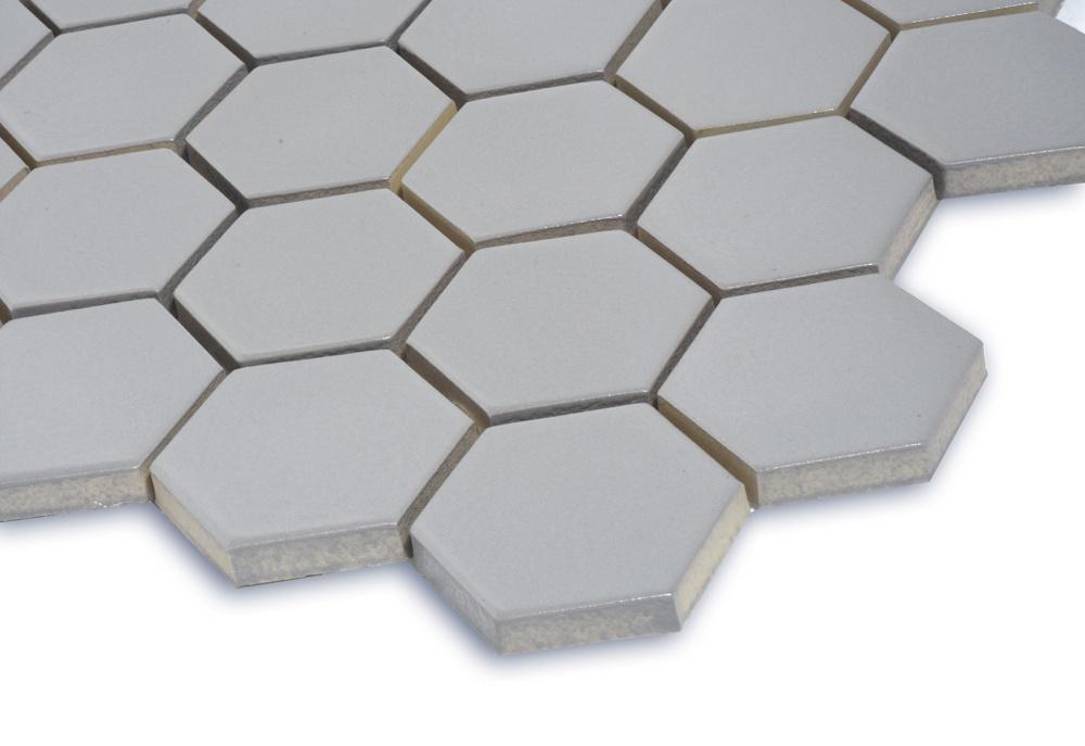 Керамическая мозаика Kotto Ceramica HEXAGON H 6019 295x295x9 мм Silver - фото 2