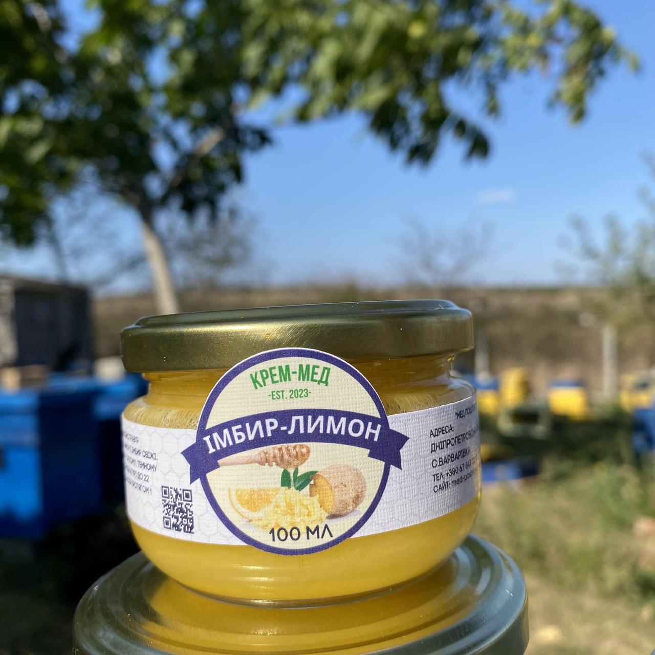 Крем-мед Имбирь Лимон 0,1 л 120 г (1159868115)