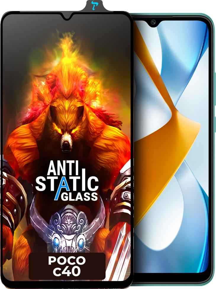 Стекло защитное ESD Antistatic Xiaomi Poco C40 (33258)