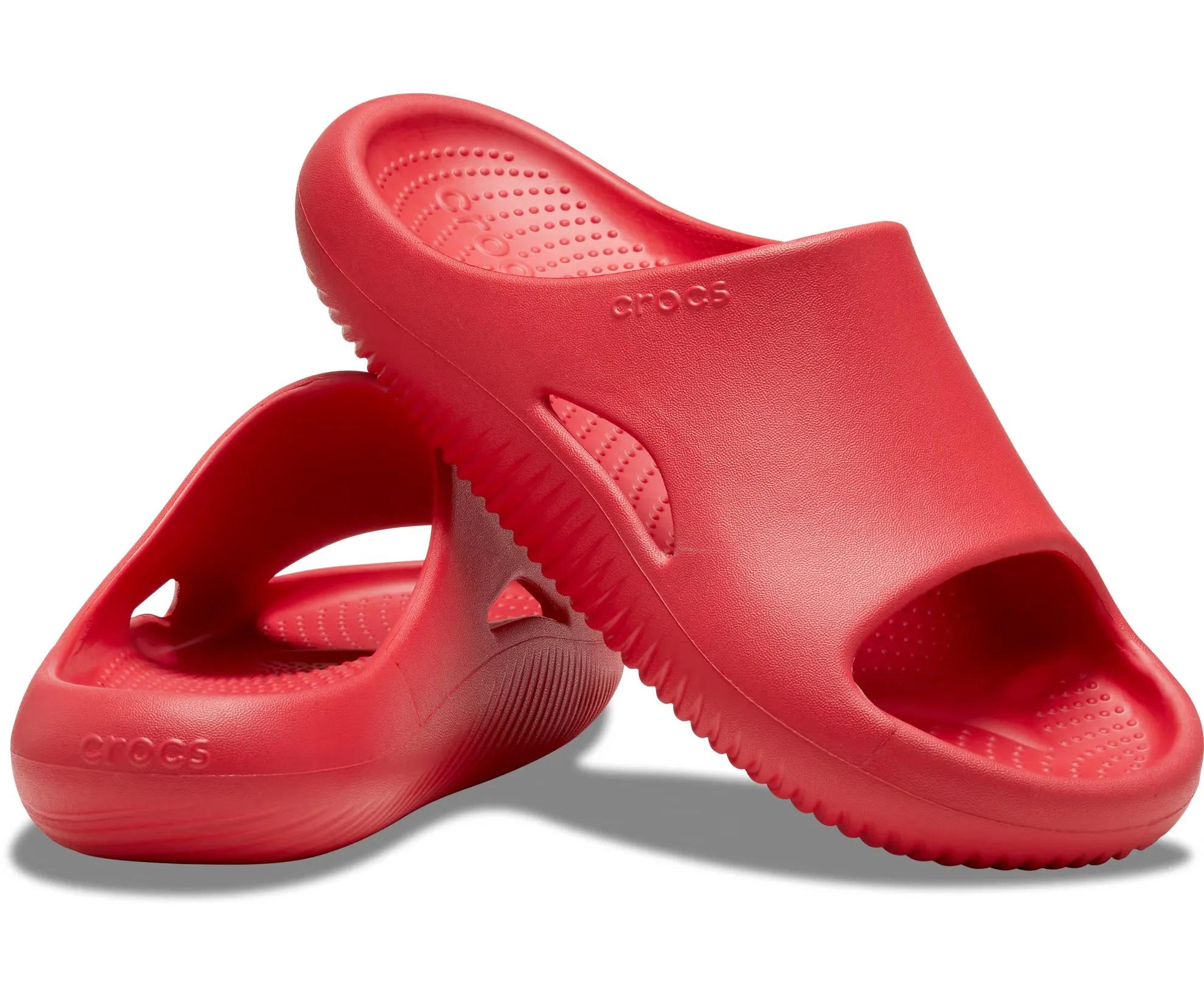 Шльопанці Crocs Mellow Slide Varsity M10W12 р. 43 28 см Red (208392) - фото 3