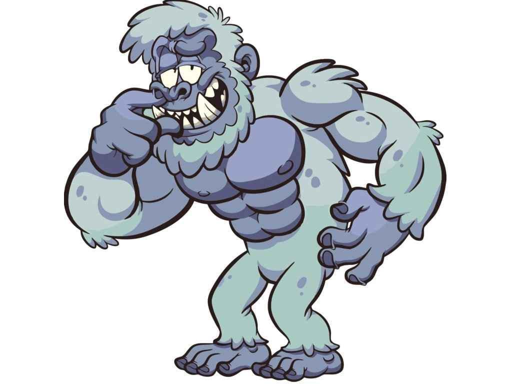 Картина по номерам Strateg по номерам Strateg Мускулистая обезьянка 30х30 см (ES053)