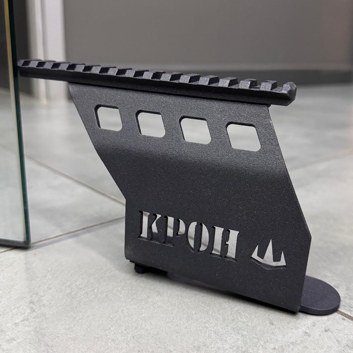 Кронштейн Крон АНТІорк Ген 2 планка Picatinny 15 слотів для АКМ/АК-74/РПК під приціл/оптику - фото 2 Кронштейн Крон АНТІорк Ген 2 планка Picatinny 15 слотів для АКМ/АК-74/РПК під приціл/оптику - фото 2