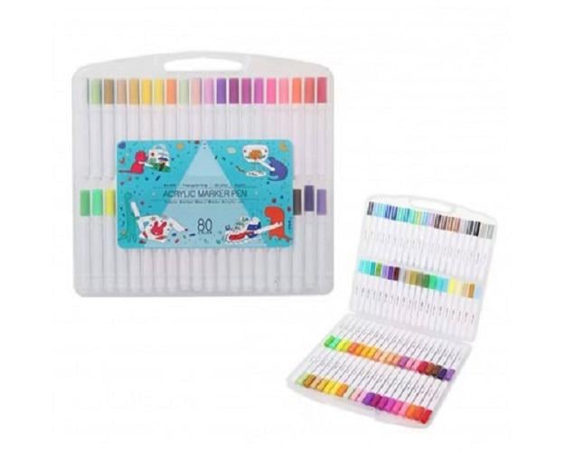 Набор акриловых маркеров Pen Peak для рисования 80 шт. (DT-601-4) Набор акриловых маркеров Pen Peak для рисования 80 шт. (DT-601-4)