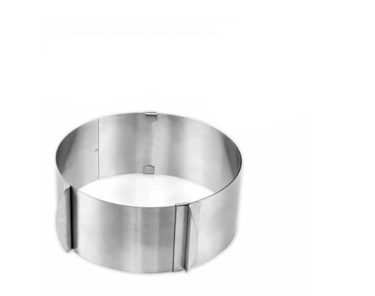 Форма для выпечки раздвижная круг 16/30х12 см (R89554)